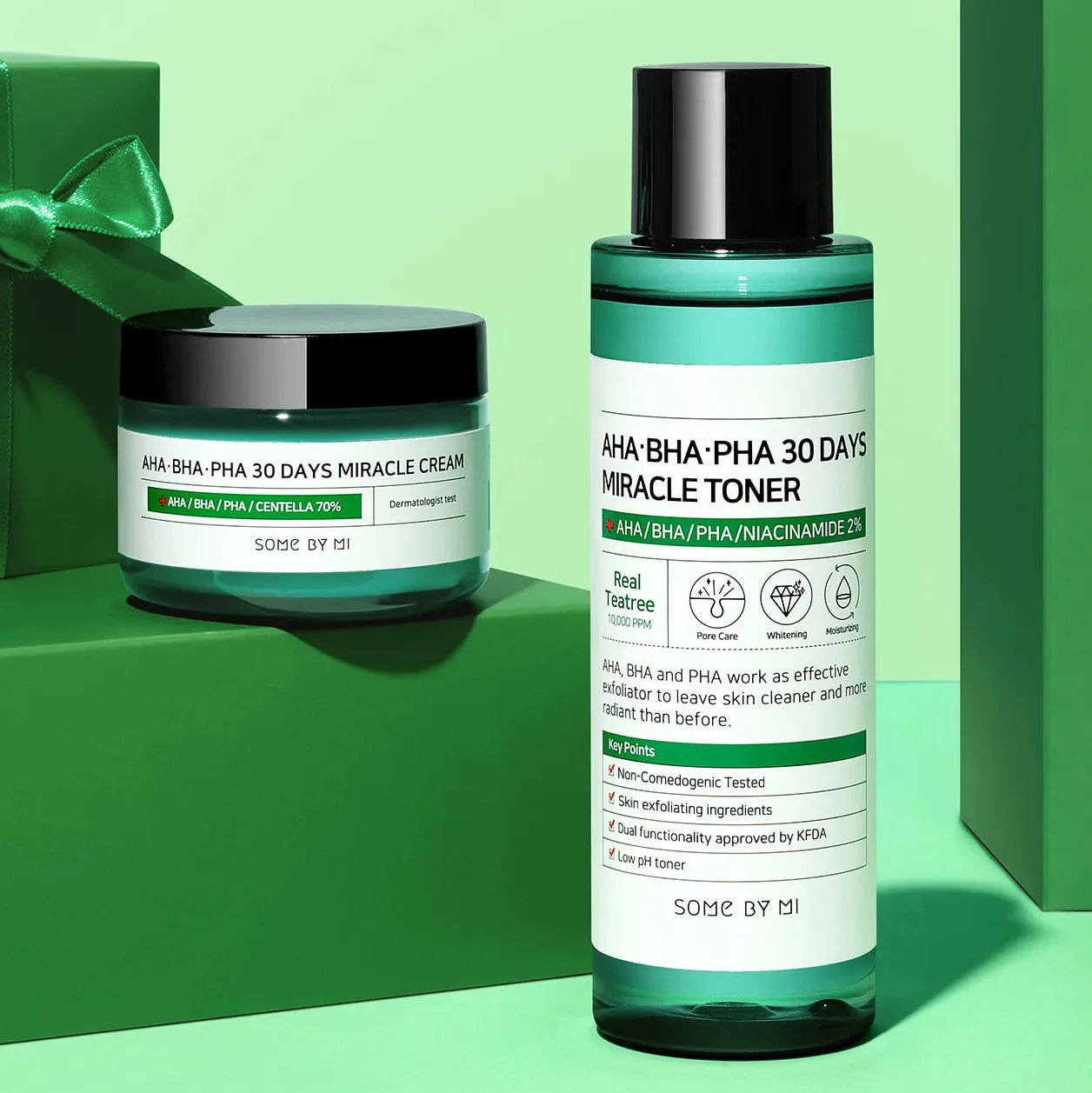 AHA BHA PHA 30 Days Miracle Toner + Cream